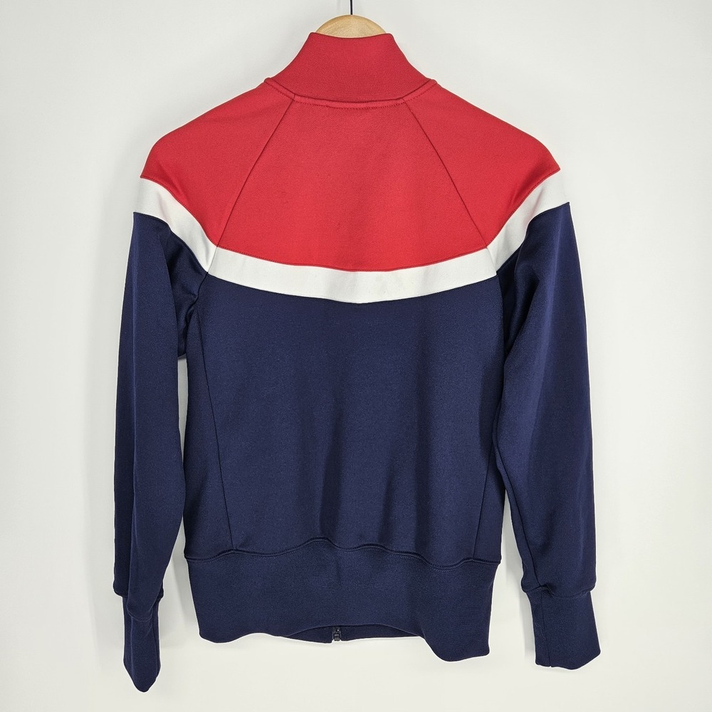 TYR Track Jacket Mens Medium Red Blue Team USA Water Polo ODP Full Zip Athletic - Picture 5 of 7